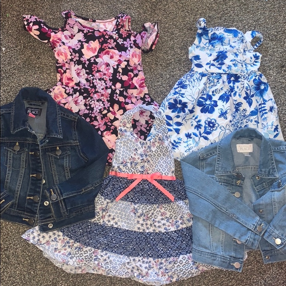 2T bundle 3 dressed & 2 Jean jackets.